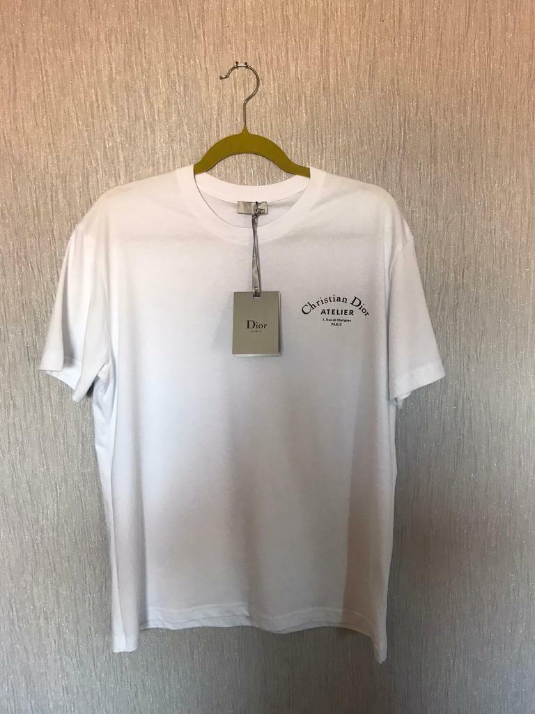 christian dior atelier t shirt white